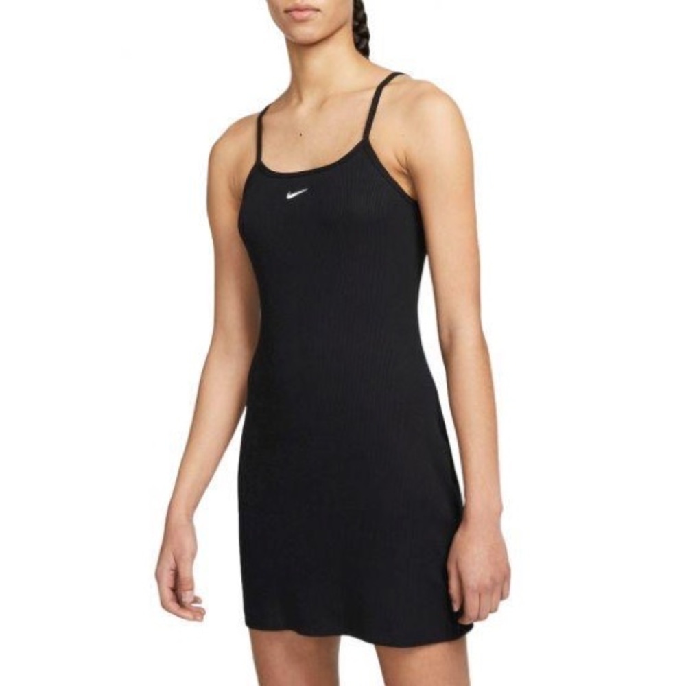 Nike vintage retro tennis tight slim fit black dress skirt special edition